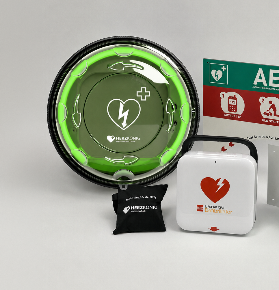 AED Defribillator der Firma Herzkönig